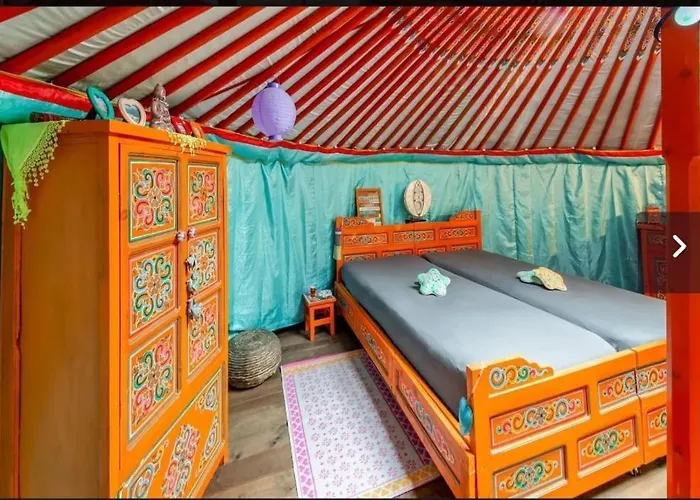 Luxuszelt Yourte Mongole Et Houffalize