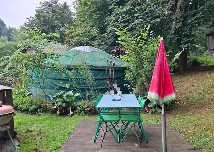 Luxuszelt Yourte Mongole Et Houffalize